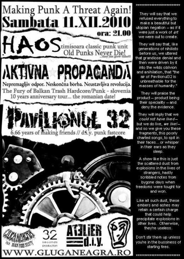 2010.DEC.11.TIM. Atelier DIY. AKTIVNA. Pavilionul 32. HAOS