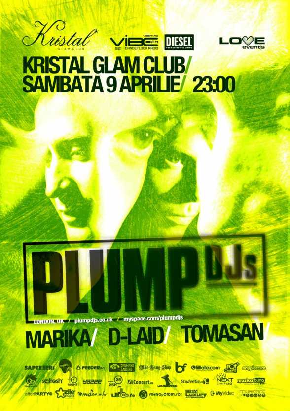 2011.APR.9. B. Kristal Glam Club. Plump DJs. Marika. D-Laid, Tomasen