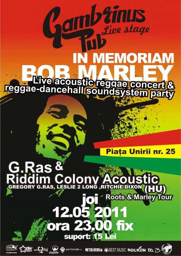 2011.MAI.12. Subsol. Riddim Colony. In Memoriam Bob Marley