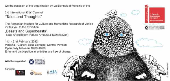 ARTA. Romania la Carnavalul International al Copiilor din Venetia