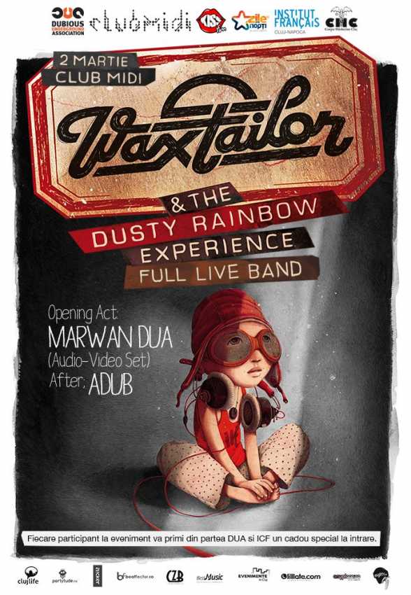 2013.MAR.2. CJ. Club Midi. WAX TAILOR, Marwan Dua, Adub