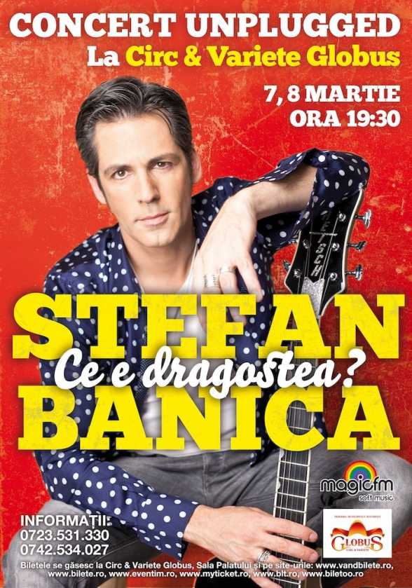 Stefan Banica pregateste surprize pentru concertele unplugged