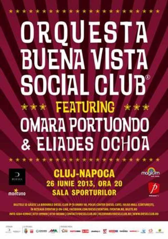 2013.IUN.26. CJ. Sala Sporturilor. Buena Vista Social Club Orchestra, ft. Omara Portuondo & Eliades Ochoa