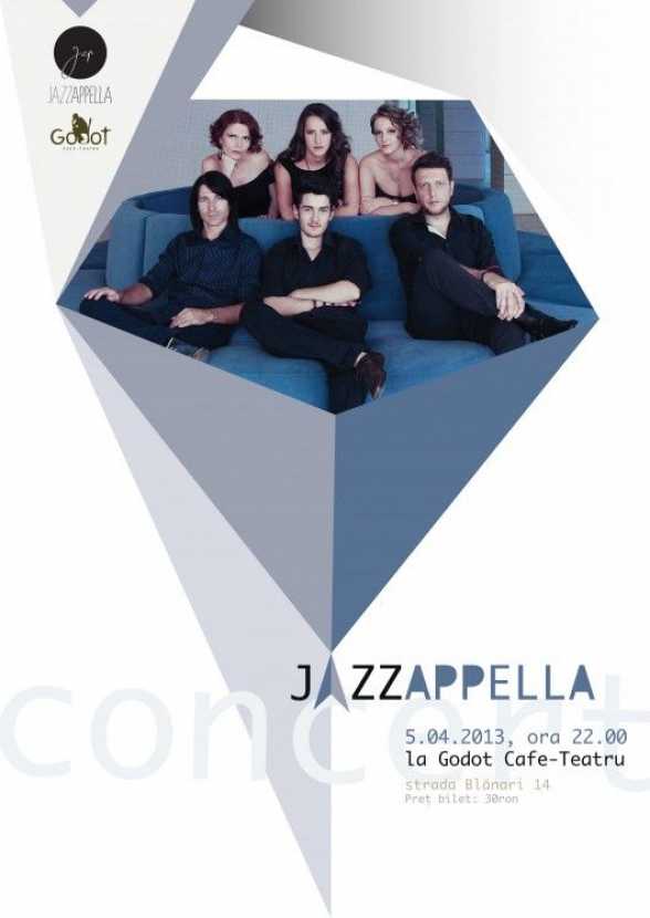 2013.APR.5. B. Godot Cafe-Teatru. Jazzapella