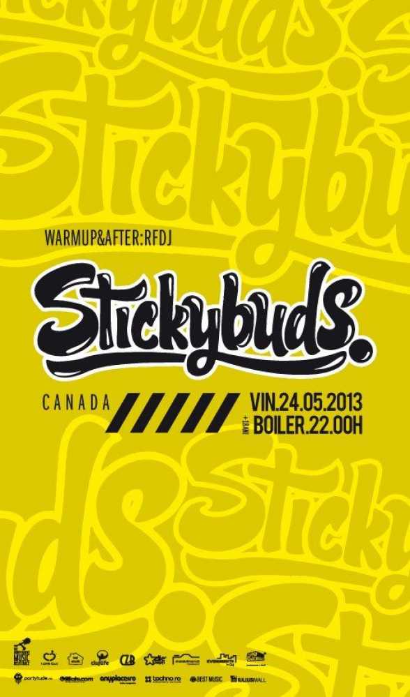2013.MAI.24. CJ. Boiler Club. Stickybuds, RFDJ