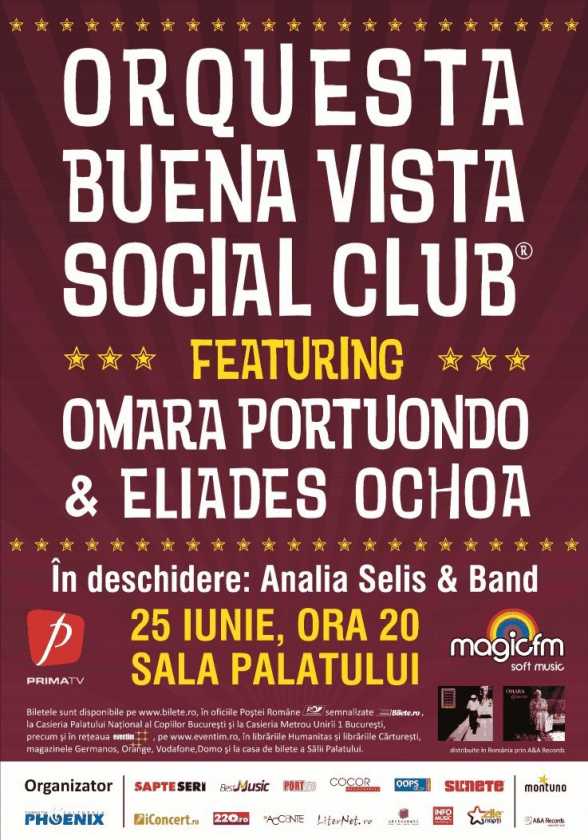 2013.IUN.25. B. Sala Palatului. Buena Vista Social Club, Analia Selis