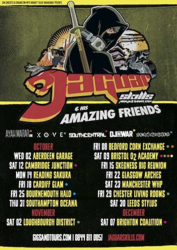 JAGUAR SKILLS AND HIS AMAZING FRIENDS WINTER TOUR 2013!
