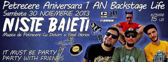 2013.NOV.30. Sinaia. Backstage Life. Niste Baieti