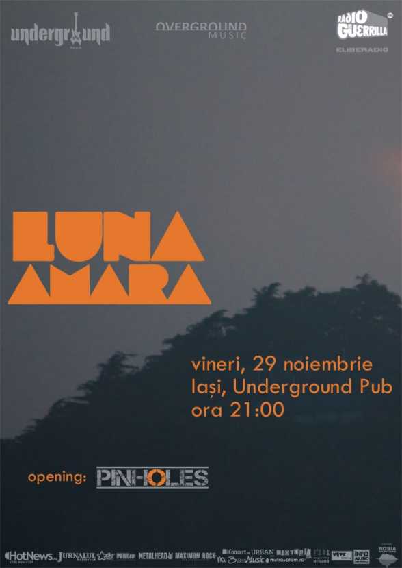 2013.NOV.29. IS. Underground Pub. Luna amara, Pinholes