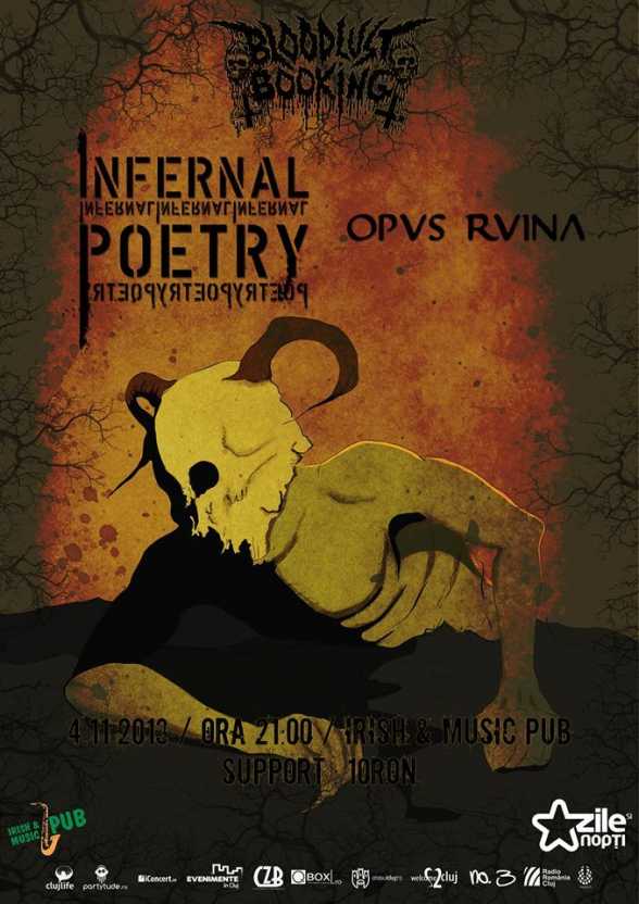2013.NOV.4. CJ. Irish&Music Pub. Infernal Poetry, Opus Ruina