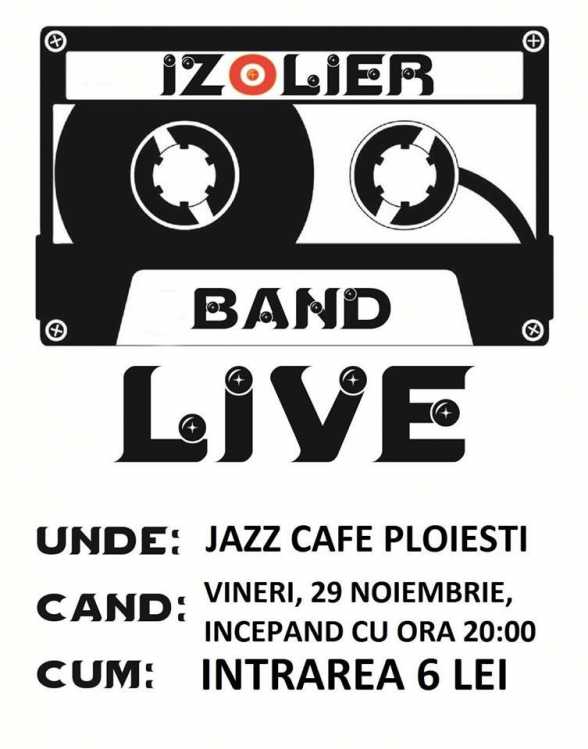 2013.NOV.29. PL. Jazz Cafe. Izolier Band