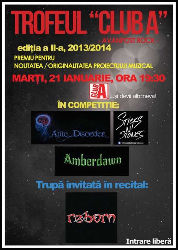 2014.IAN.21. B. Trofeul Club A. Attic Disorder, Amberdawn ÅŸi Sticks N' Stones, Reborn