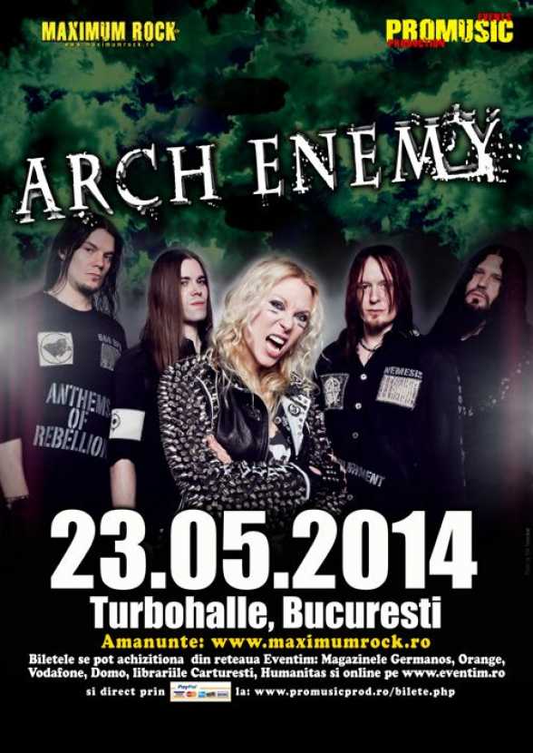 2014.MAI.23. B. Turbohalle. ARCH ENEMY