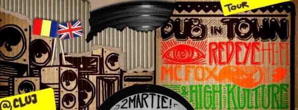 2014.MAR.2. CJ. Flying Circus Pub. DUB IN TOWN #2. RED EYE HI FI & MC FOX, HIGH KULTURE, DIGITAL SELEKTA