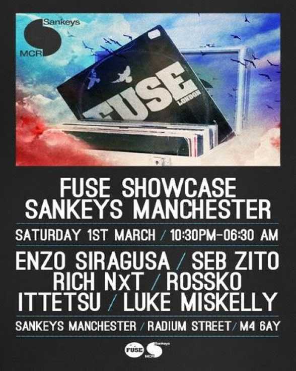 2014.MAR.1. UK. Manchester. Sankeys. FUSE
