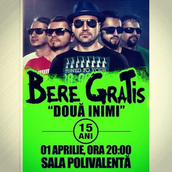 2014.APR.1. B. Sala Polivalenta. Bere Gratis 15 ani