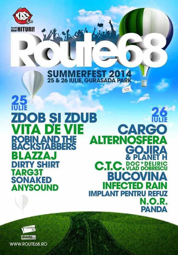 2014.IUL.25-26. Gurasada Park (HD). ROUTE68 SUMMERFEST