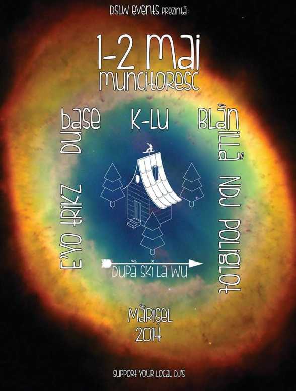 2014.MAI.1. Partia Marisel. 1-2 Mai Muncitoresc. K-lu, Dubase, Blanilla, NDJ si E'yo Trikz, Poliglot 