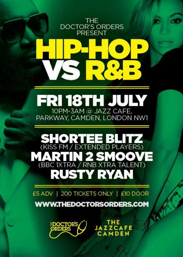 2014.JUL.18. UK. Camden. Jazz CafÃ©. SHORTEE BLITZ, MARTIN 2 SMOOVE, RUSTY RYAN