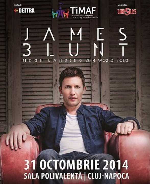 James Blunt la TIMAF 2014 Ã®n Cluj