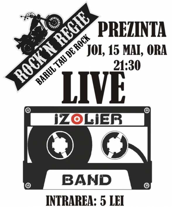 2014.MAI.15. B. Rock'n Regie Bar. Izolier Band