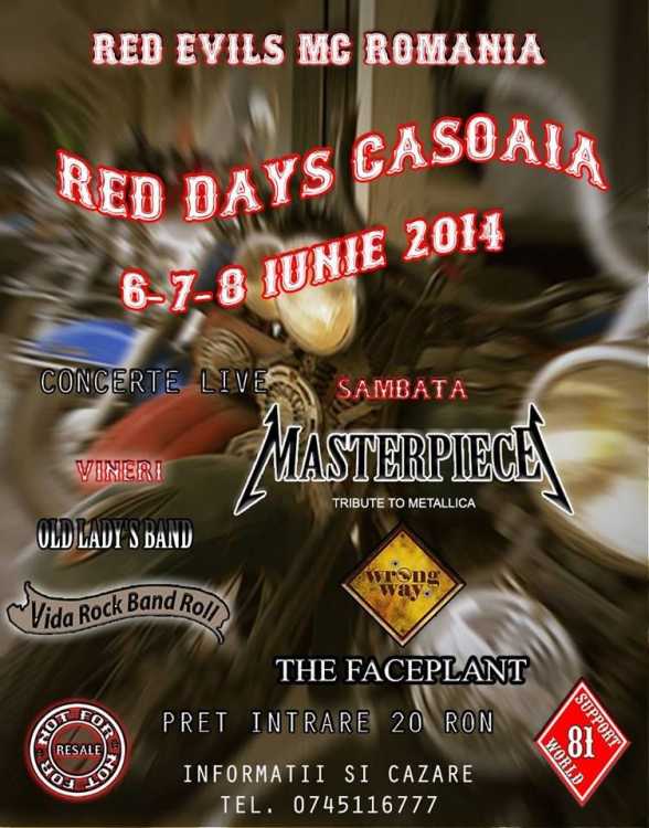 2014.IUN.6-8. AR. Red Days Casoaia 2014