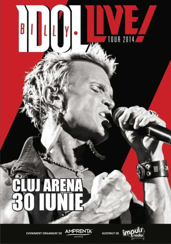 Billy Idol se mutÄƒ Ã®n PiaÈ›a Unirii