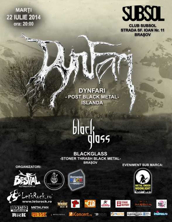2014.IUL.22. BV. Subsol. Dynfari, Black Glass