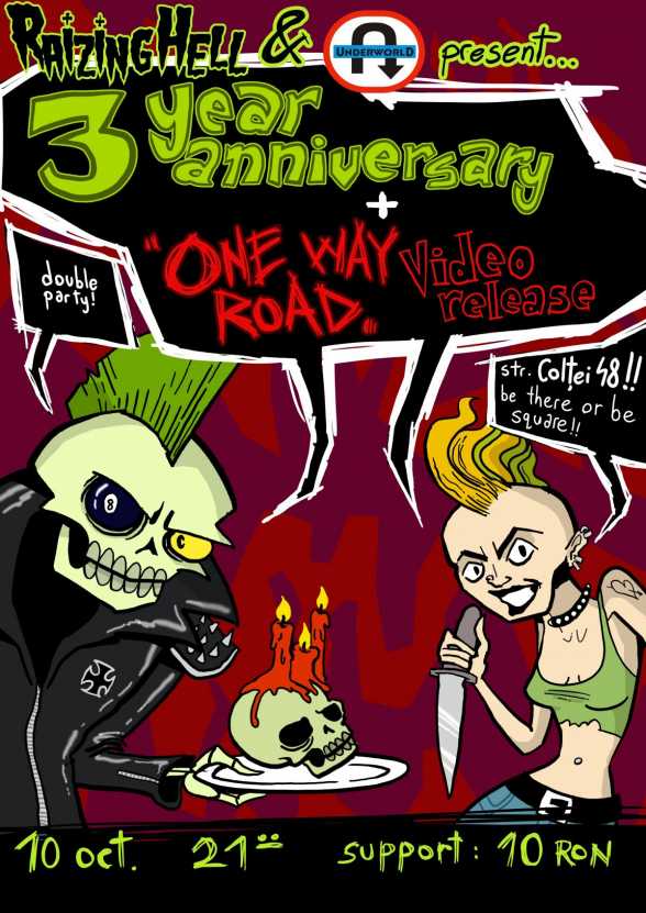 2014.OCT.10. B. Club Underworld. Raizing Hell