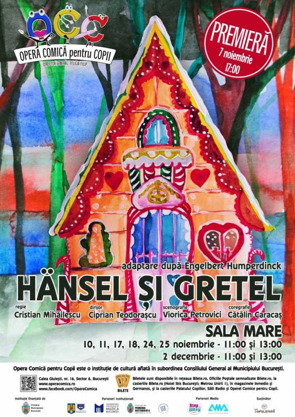 2014.NOV.7. B. Opera ComicÄƒ pentru Copii. HÃ¤nsel È™i Gretel