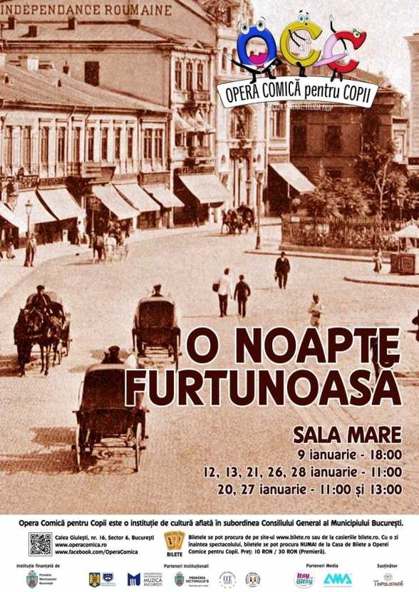 PREMIERE Ã®n 2015. Opera Comica pentru Copii