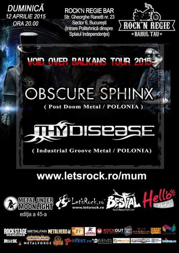 2015.APR.12. B. Rock n Regie. OBSCURE SPHINX, THY DISEASE