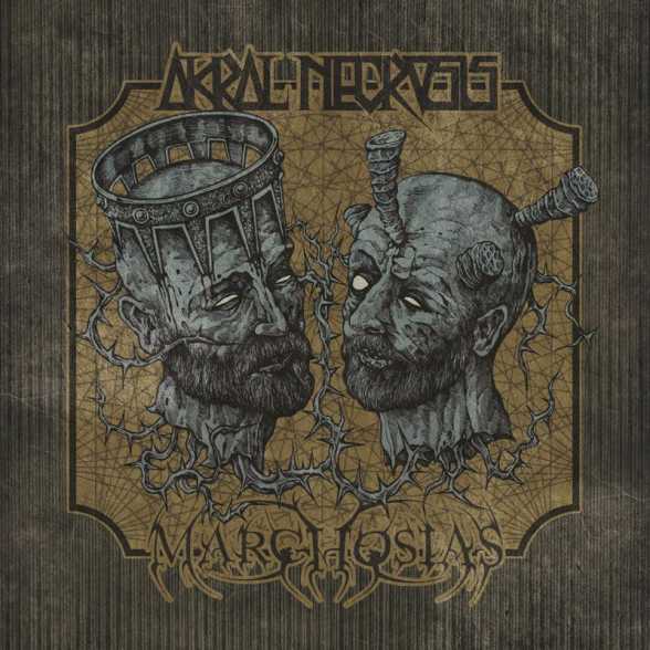 NEW SPLIT CD. Akral Necrosis, Marchosias. (inter)SECTION