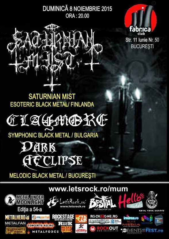 2015.NOV.8. B. Club Fabrica. Saturnian Mist