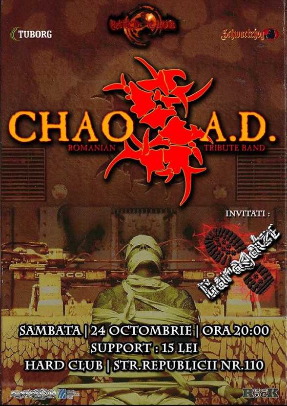2015.OCT.24. CJ. Hard Club. Chaos A.D. - A tribute to Sepultura, Garagatze
