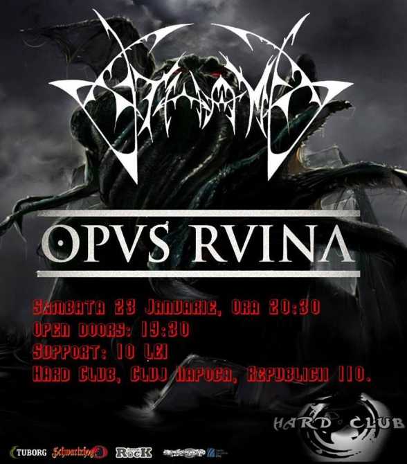 2016.IAN.23. CJ. Hard Club. Athame, Opus Ruina