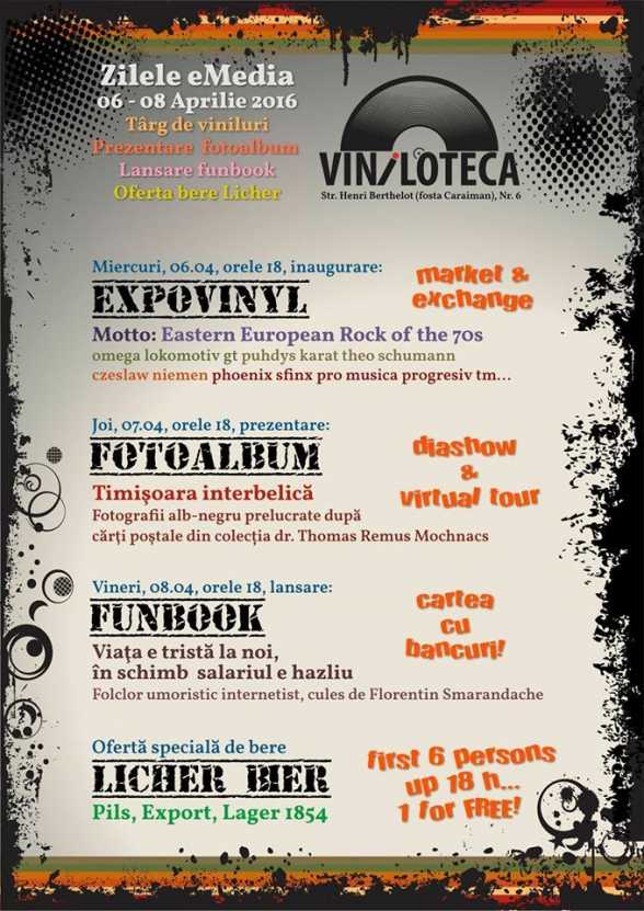 2016.APR.6-8. TM. Viniloteca. Zilele eMedia