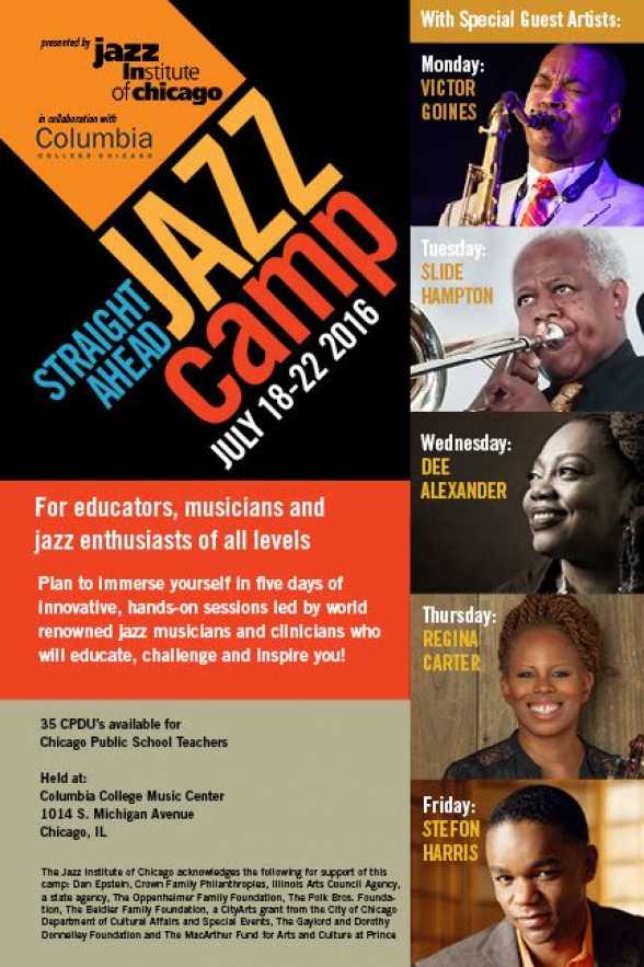 2016.IUL.18-22. Straight Ahead Jazz Camp