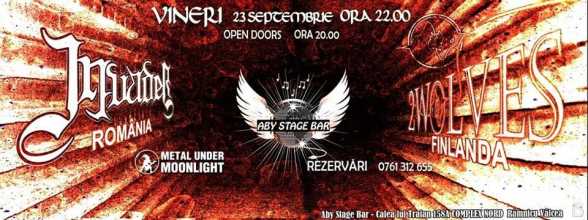 2016.SEP.23. RÃ¢mnicu VÃ¢lcea. Aby Stage Bar. Metal Under Moonlight cu Invader si 2 Wolves