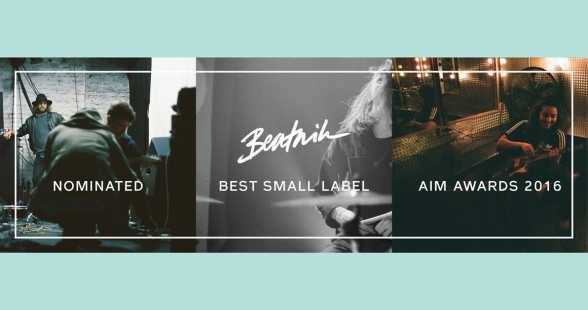 BEATNIK NOMINATED FOR BEST SMALL LABEL