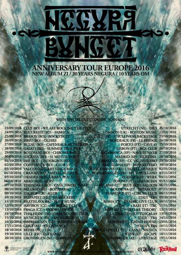 NegurÄƒ Bunget - Anniversary tour / Crowdfunding campaign  