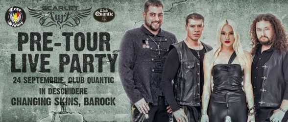 2016.SEP.24. B. Quantic. Scarlet Aura, ChangingSkins, Barock