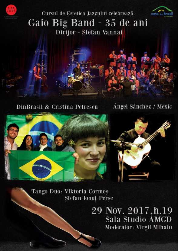 2017.NOV.29. CJ. AMGD Cluj. Big Band Gaio 35 de ani